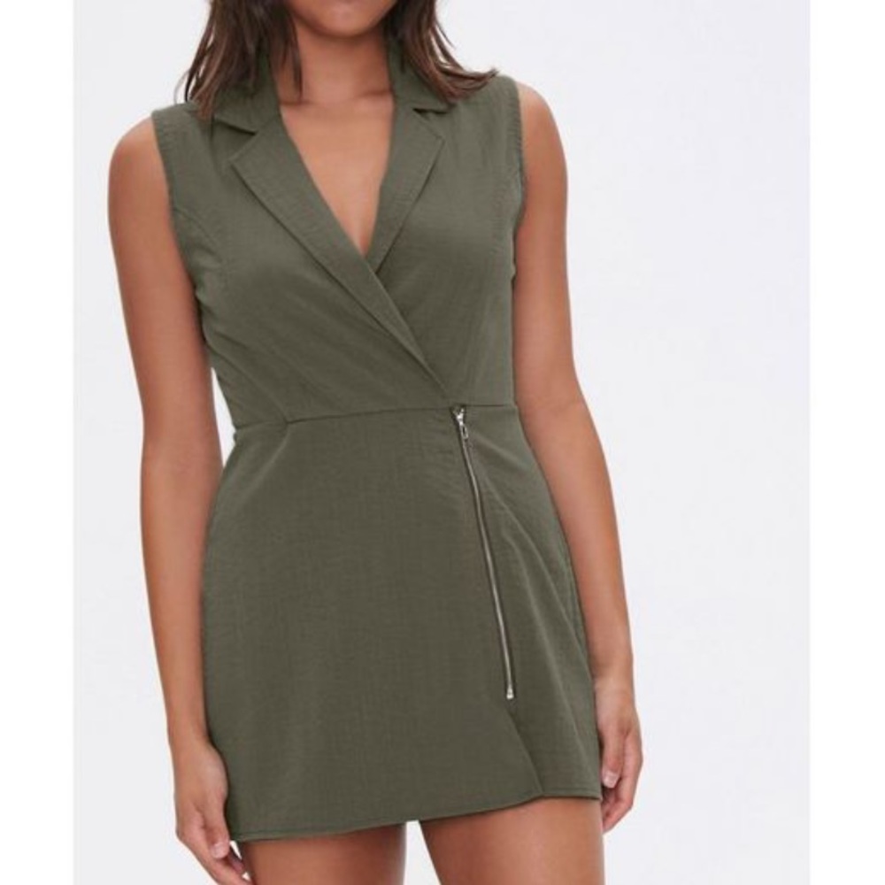 Surplice romper